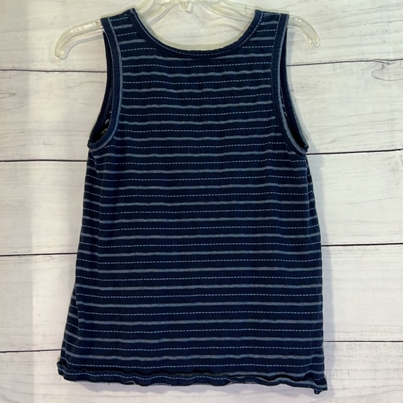 Loft Striped‎ Blue/White Tank Top - SZ: Small - Picture 2 of 6